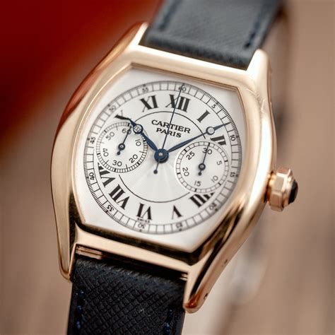 cartier tortue xl chronograph tourbillon monopoussoir|cartier tortue.